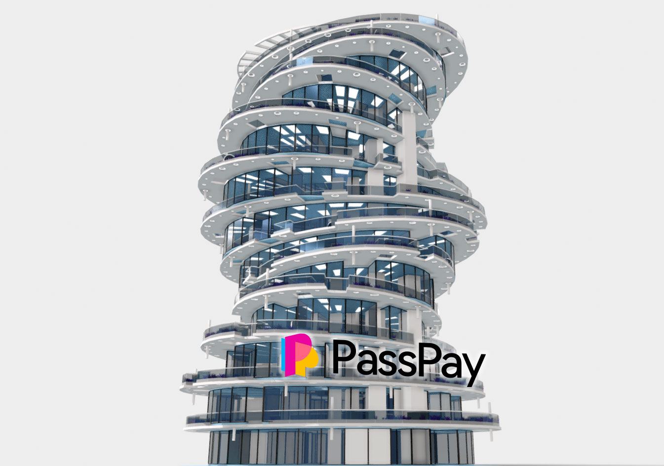 PassPayメタバースオフィスビル